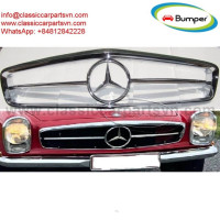 Front grill of MercedesPagode W113 (1963-1971)